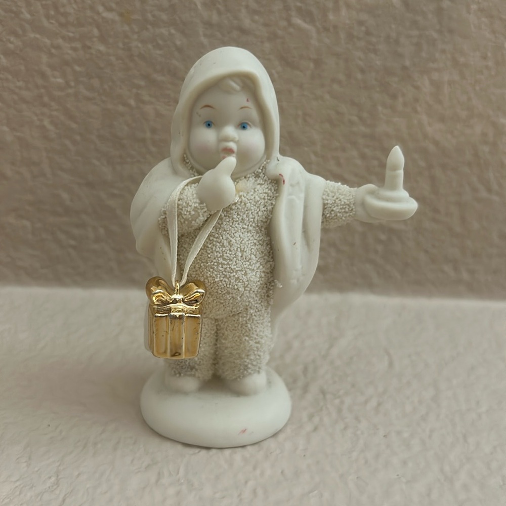 Snowbabies “Shh… Don’t Tell” figurine